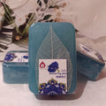 Naturalne mydło z kwiatem butterfly pea