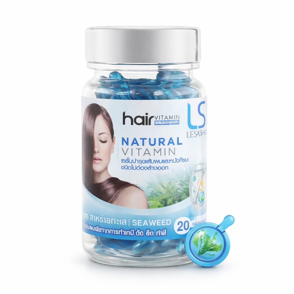 Lesasha – Witaminowe serum do włosów z algami morskimi 20szt.
