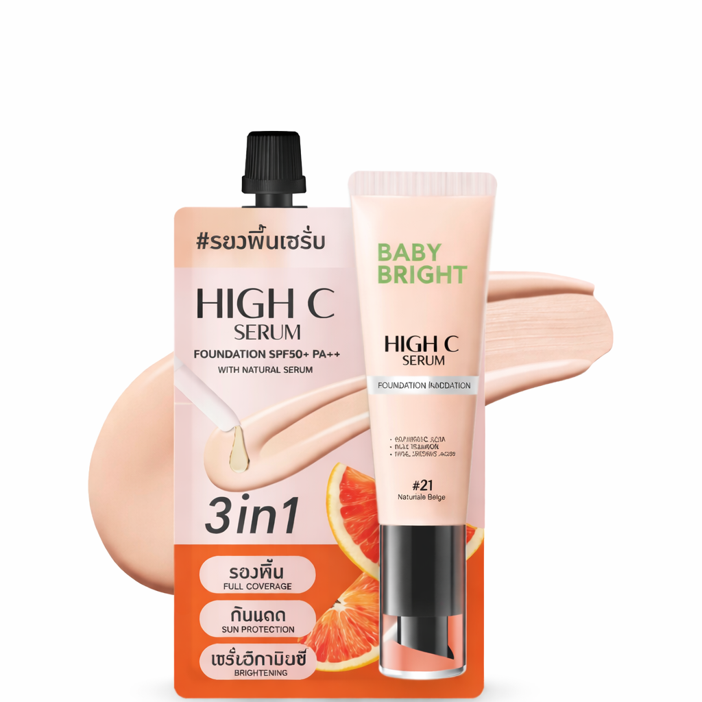 Baby Bright – Podkład-serum z witaminą C