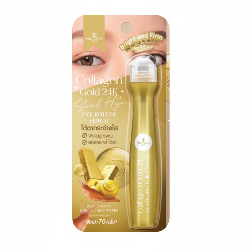 Precious Skin – Serum pod oczy Collagen Gold 24K & Snail