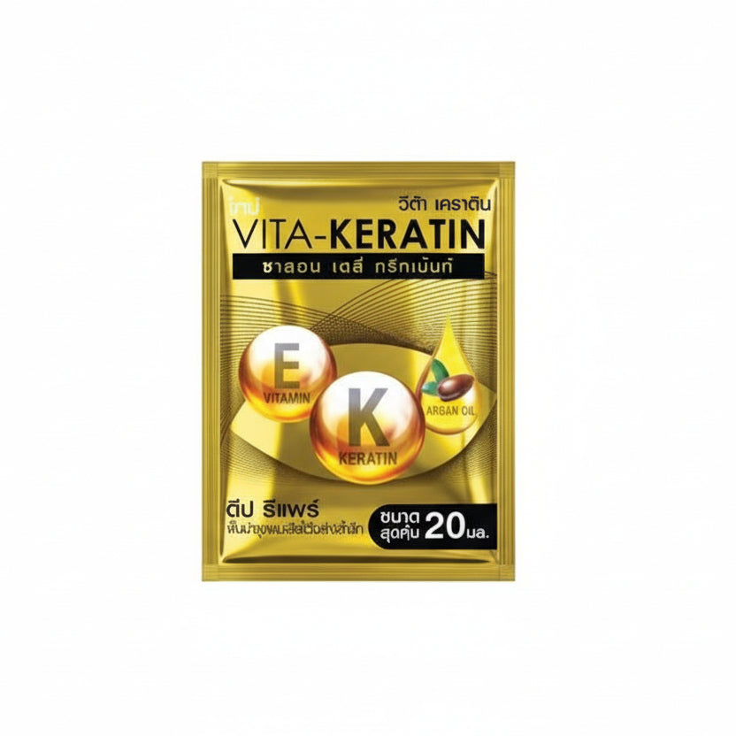 Vita-Keratin – Odżywka do włosów z keratyną, witaminą E i olejem arganowym