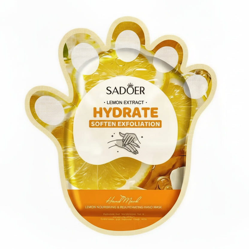 Sadoer – Maska do dłoni Cytryna