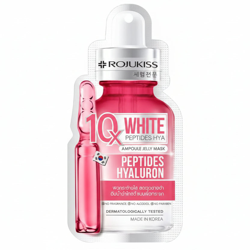 Rojukiss 10X White Peptides HYA Maska