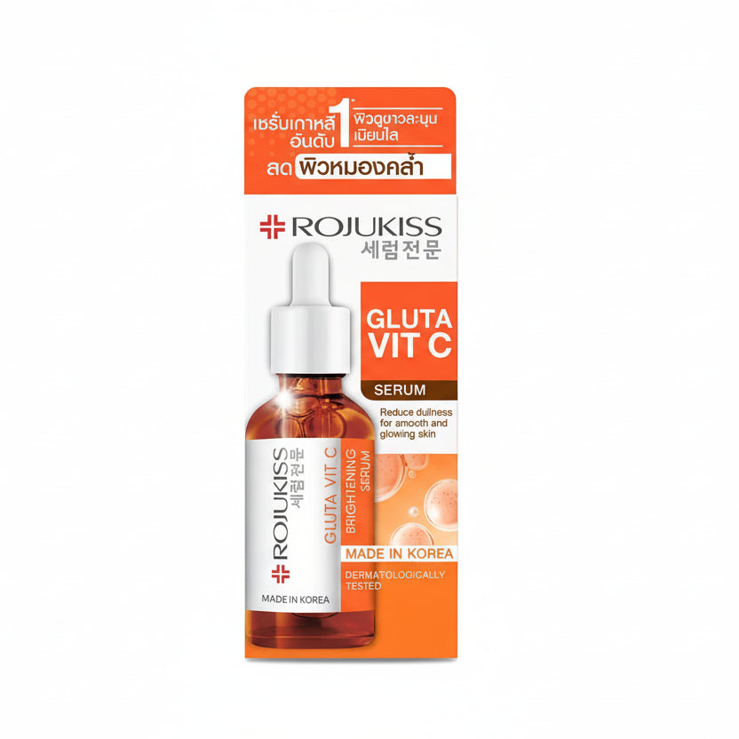 ROJUKISS – Rozświetlające serum z witaminą C i glutationem